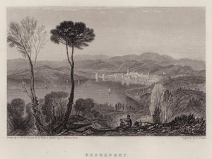 Negropont (colour litho) द्वारा जोसेफ मैलोर्ड विलियम (बाद में) टर्नर