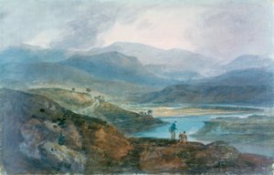 लेक, स्कॉटलैंड, 1801-1802। द्वारा जोसेफ मैलॉर्ड विलियम टर्नर