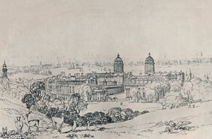 ग्रीनविच पार्क से लंदन, c1809, 1923 द्वारा जोसेफ मैलॉर्ड विलियम टर्नर