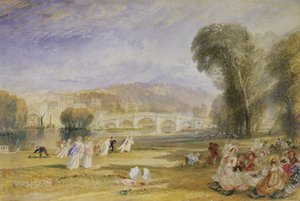 रिचमंड हिल और ब्रिज, सरे, c.1828-9