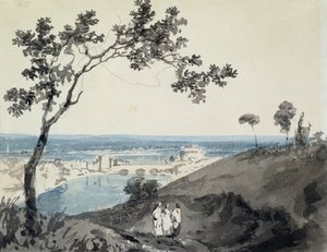 रोम, रिचर्ड विल्सन के बाद (1714-82) (कागज पर पेंसिल और पानी के रंग का) द्वारा जोसेफ मैलॉर्ड विलियम टर्नर
