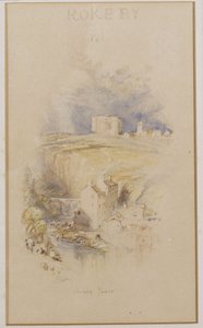 द बोवेस टॉवर, c.1833 द्वारा जोसेफ मैलॉर्ड विलियम टर्नर