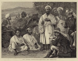 लोशाई अभियान, आदिवासियों का चित्रण