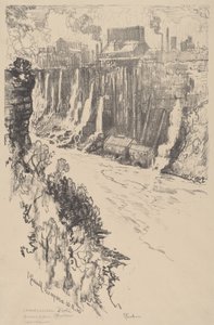 अमेरिकन टिवोली, 1910। द्वारा जोसेफ पेनेल