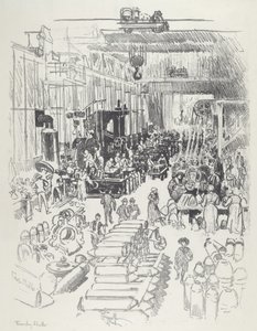 फिनिशिंग शैल, 1916। द्वारा जोसेफ पेनेल