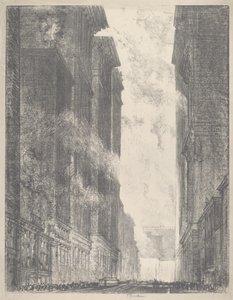 चौथा एवेन्यू, 1910। द्वारा जोसेफ पेनेल