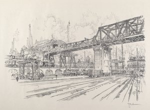 ग्लीसड्रिएक, 1921। द्वारा जोसेफ पेनेल