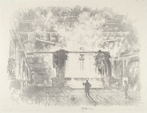 आर्मर-प्लेट बनाना, 1916। द्वारा जोसेफ पेनेल