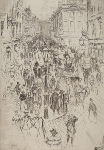 न्यू ऑक्सफोर्ड स्ट्रीट, लंदन, 1893।