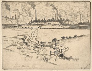 पोटलैंड्स, लॉन्गपोर्ट, सितम्बर 1909, (स्टोक्स) द्वारा जोसेफ पेनेल