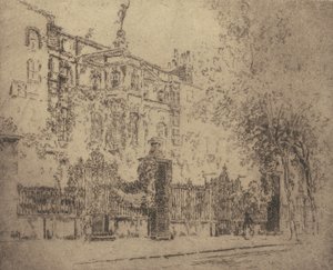 रॉसेटी हाउस, 1906। द्वारा जोसेफ पेनेल
