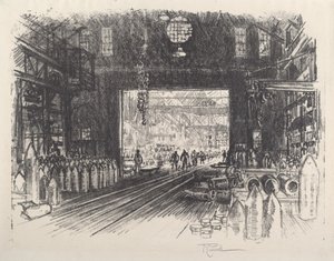 शेल फैक्ट्री, नंबर II, 1917। द्वारा जोसेफ पेनेल