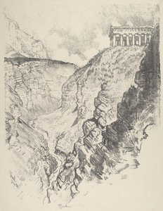कैनन, सेस्टा, 1913 के ऊपर मंदिर। द्वारा जोसेफ पेनेल