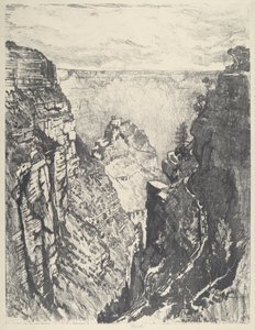 द ब्राइट एंजेल ट्रेल, 1912। द्वारा जोसेफ पेनेल
