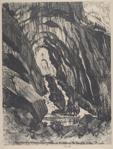 कैथेड्रल दरवाजा, 1912। द्वारा जोसेफ पेनेल