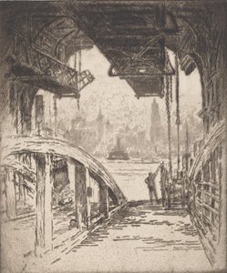 फेरी हाउस, 1919। द्वारा जोसेफ पेनेल