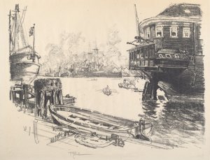 द ओल्ड एंड द न्यू, 1917। द्वारा जोसेफ पेनेल