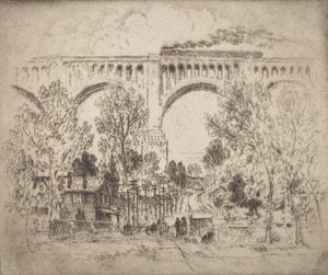 वायडक्ट, डी., एल. एंड डब्ल्यू. निकोलसन, पा., 1919 में। द्वारा जोसेफ पेनेल