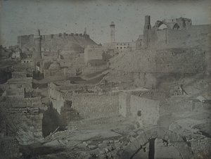 अलेप्पो, एंटिओक गेट, 1844 से देखा गया।