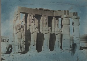 रामेसियम, थेब्स, 1844। द्वारा जोसेफ फिलिबर्ट जिरॉल्ट डी प्रांगेय
