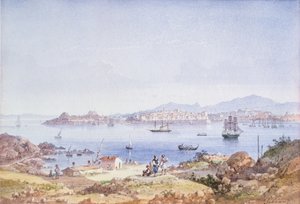 विडो के द्वीप से कोर्फू, 1789 (wc) द्वारा जोसेफ श्रेंज