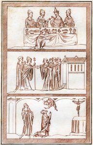 द लाइफ ऑफ़ थॉमस बेकेट, 1801। द्वारा जोसेफ स्ट्रैट