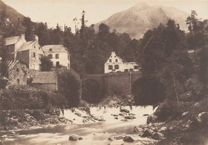 गेदरेस का गांव, गावर्नी की सड़क, 1853। द्वारा जोसेफ विगियर