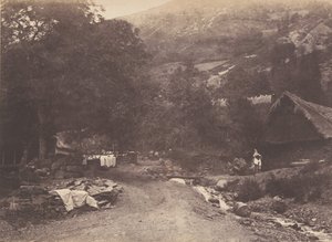 1853 में लुचॉन से लिया गया मोंटौबैंट का गांव।