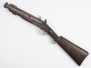 आयरिश स्वयंसेवकों को जारी स्प्रिंग संगीन के साथ ब्लंडरबस, cc1815 (ब्लंडरबस, फ्लिंटलॉक)