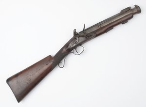 आयरिश स्वयंसेवकों को जारी स्प्रिंग संगीन के साथ ब्लंडरबस, cc1815 (ब्लंडरबस, फ्लिंटलॉक)
