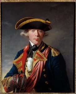 जेम्स कुक (1728 - 1779) का पोर्ट्रेट, 1766 - 1768 के आसपास ब्रिटिश नेविगेटर। डर्बी के जोसेफ राइट द्वारा पेंटिंग (1734 - 1797)। कान्सास सिटी म्यूज़ियम ऑफ़ आर्ट द्वारा डर्बी के जोसेफ राइट