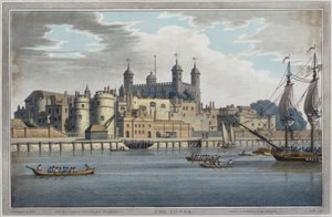 लंदन के टॉवर, जेसी स्टैडलर (fl.1780-1812) द्वारा उत्कीर्ण, 1795 प्रकाशित द्वारा फरिंगटन के बाद जोसेफ