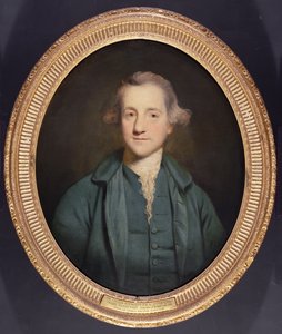 बंगाल के गवर्नर, हेनरी वन्सिटार्ट का पोर्ट्रेट, c.1751-54 द्वारा जोशुआ रेनॉल्ड्स