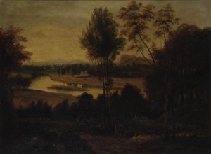 विक हाउस से देखें, c.1800