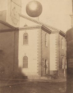 ब्रैटल स्क्वायर चर्च, 1850 के दशक।