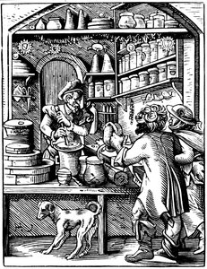 द ड्रगिस्ट शॉप, 1568