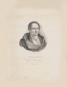 संगीतकार जोज़ेफ़ दमसे का पोर्ट्रेट 1789-1852, 1840। द्वारा जोज़ेफ़ हिलेरी ग्लोवैकि
