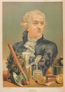 एंटोनी-लॉरेंट लेवोज़ियर का पोर्ट्रेट 1743-1794, 1879।