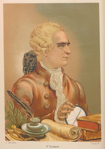 जीन ले रोंड डी'अलेम्बर्ट का पोर्ट्रेट 1717-1783, 1879।