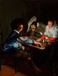 ए गेम ऑफ ट्रिक-ट्रेक, c.1630
