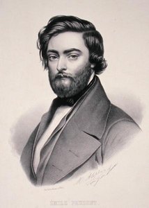 मैरी अलोफ़े (1812-83) (लिथो) द्वारा उकेरी गई एमिल प्रूडेंट (1817-63) का पोर्ट्रेट द्वारा जूल्स (बाद में) लॉरे