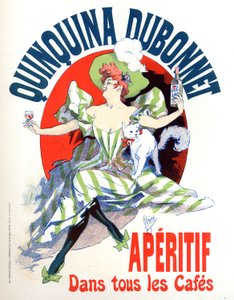 Quinquina Dubonnet aperitif के लिए विज्ञापन Advertising द्वारा जूल्स चेरी