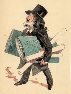 लेस होम्स टुडे का कवर, संख्या 299 - मेनड्रोन अर्नेस्ट (1838-1907) (उत्कीर्णन) द्वारा जूल्स चेरी