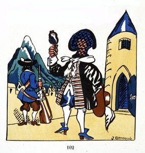 द मैन इन द आयरन मास्क - "" फ्रांस के इतिहास "" में बीमार। जूल्स डेपाक्विट द्वारा, एड। जॉनक्विएरेस, पेरिस