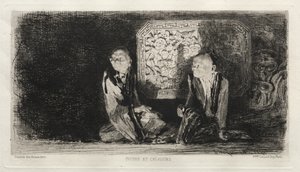 आइवरी और सेलडॉन, 1872। द्वारा जूल्स फर्डिनेंड जैक्वेमार्ट