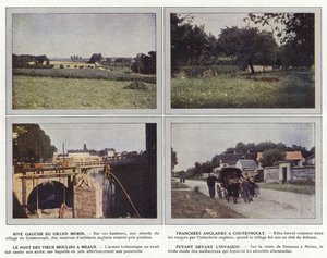लेफ्ट बैंक ऑफ़ ग्रांड मोरीन, इंग्लिश ट्राउट एट क्यूटेव्रेल्ट, द ब्रिज ऑफ द ओल्ड मिल्स इन म्युक, फ्लेयिंग द इनवेशन