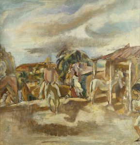 क्यूबा गांव; क्यूबा गांव, c.1917-1918 द्वारा जूल्स पास्किन