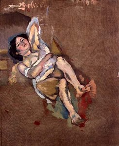 द लिमोसिन वुमन, c.1908 (कैनवास पर तेल) द्वारा जूल्स पास्किन