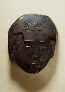 किशोर का चेहरा; फेस ऑफ ए टीनेज गर्ल, c.1928-1929 द्वारा जूलियो गोंजालेज
