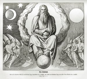 सृष्टि का सातवाँ दिन, उत्पत्ति